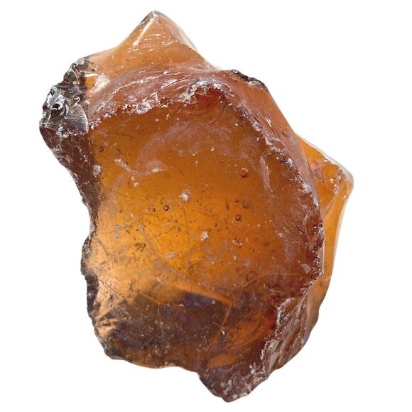 Peach Translucent Art Glass Cullet #5XL161 - Picture 1 of 6